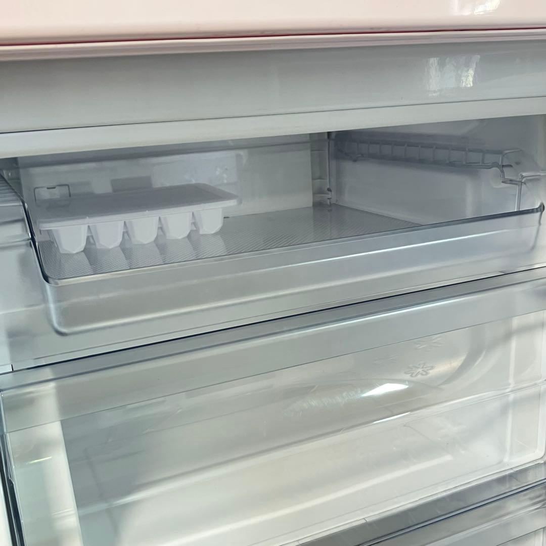 【美品】高性能パステルピンクインテリア冷蔵庫✨　ハイアール　一人暮らし