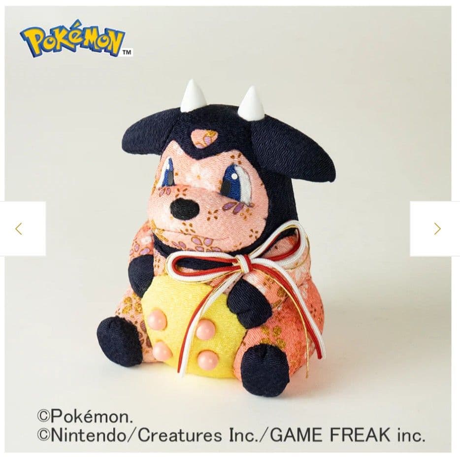 伝統工芸　木目込み　ポケモン　ミルタンク 正規品　新品