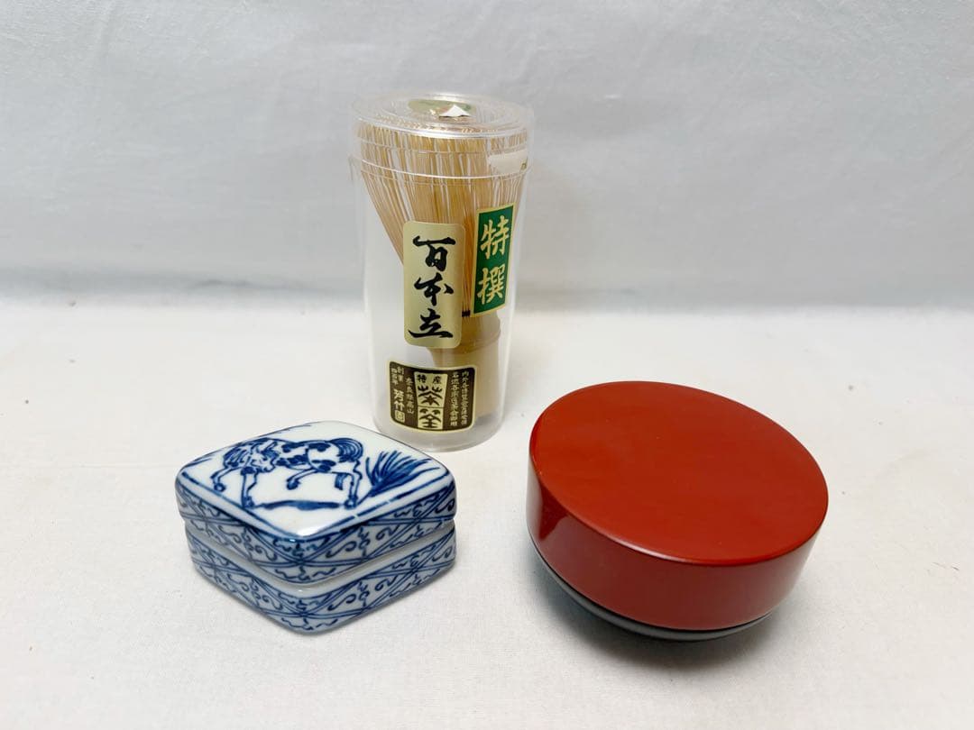 未使用 茶道具 指物師 仙水正之作 蝋引き仕上げ 桑 旅箪笥 印有 茶箱