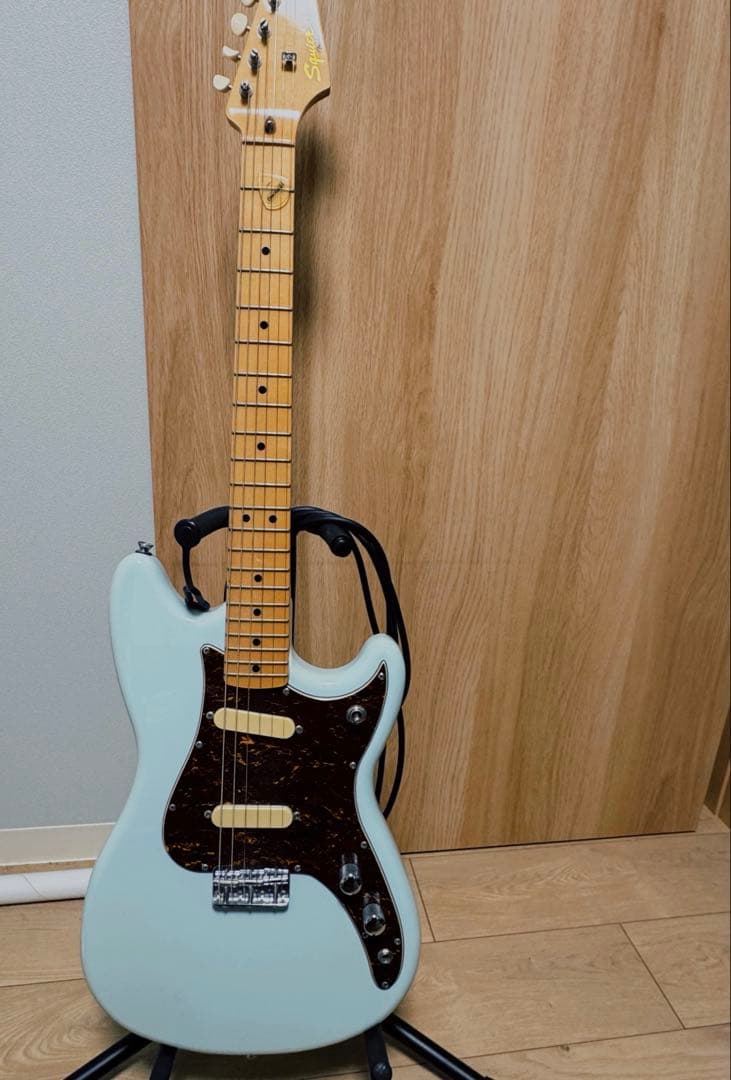 Squier duo sonic / sonic blue ソフトケース付