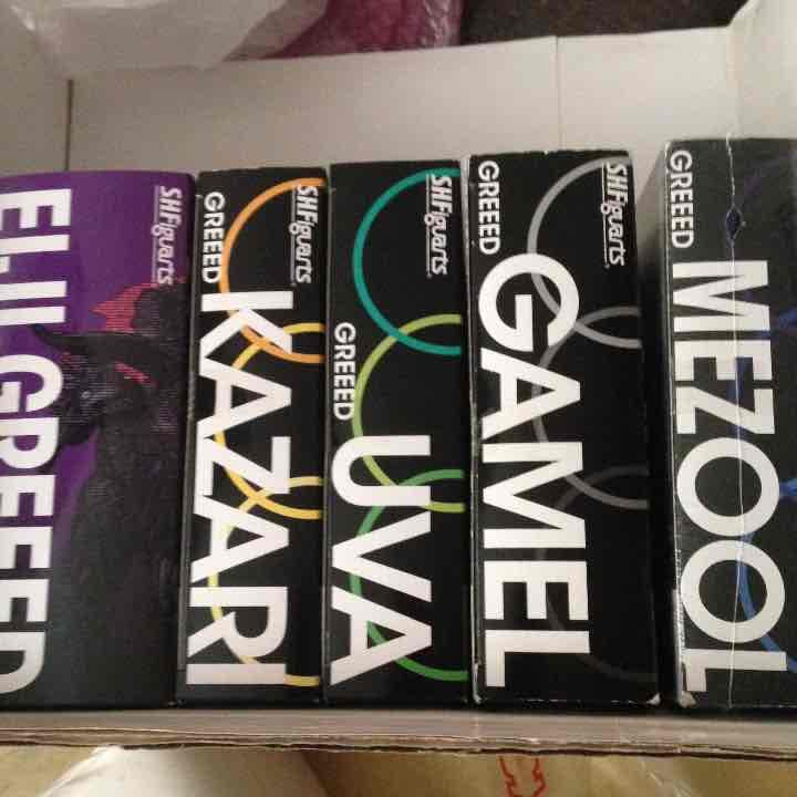 SHフィギュアーツ グリードセット