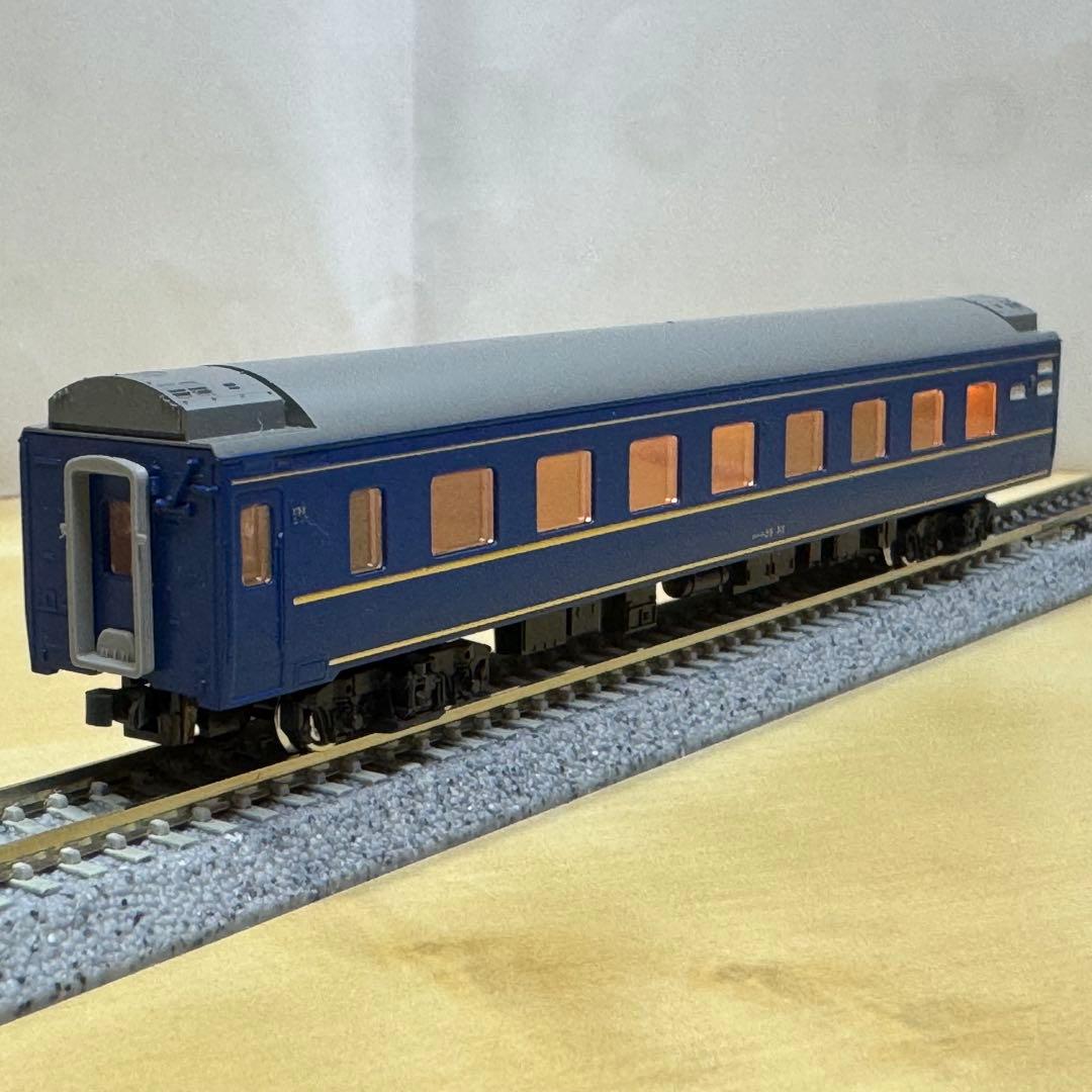 KATO 24系25形 北斗星 特急形寝台客車 7両セット（10-163）