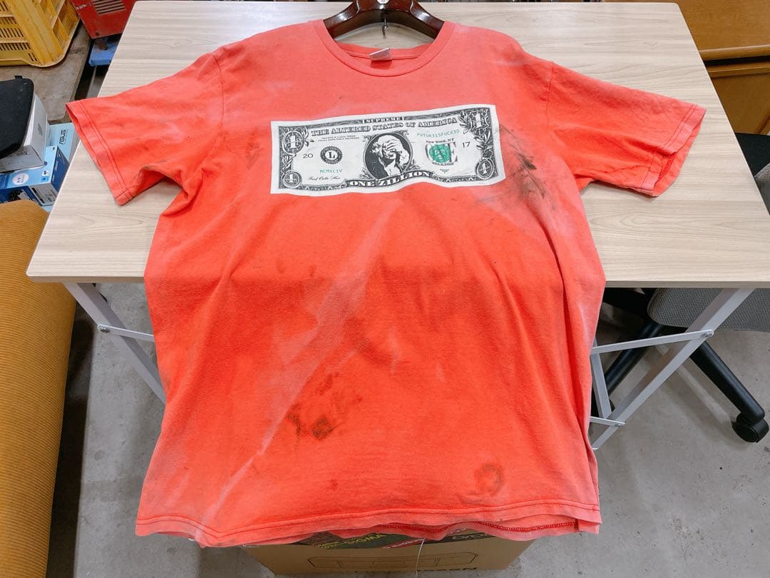 S*8様 Supreme dollar Tシャツ 送料無料 0111え3 E1