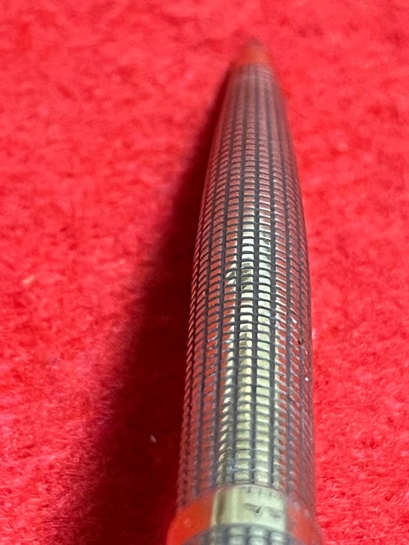 パーカー75ボールペン シズレ スターリングシルバー ❗️VERMEIL‼️貴重‼️