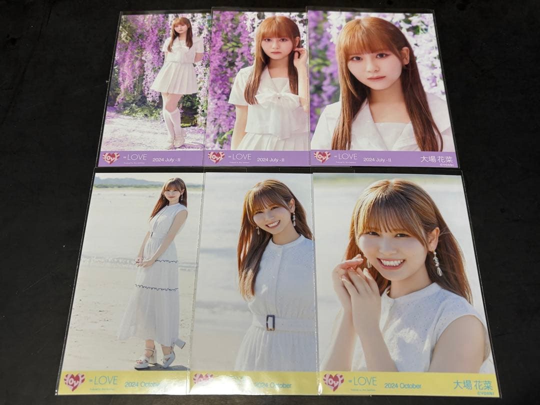 ち*と様 ＝LOVE イコラブ 生写真 大場花菜 まとめ売り 62枚