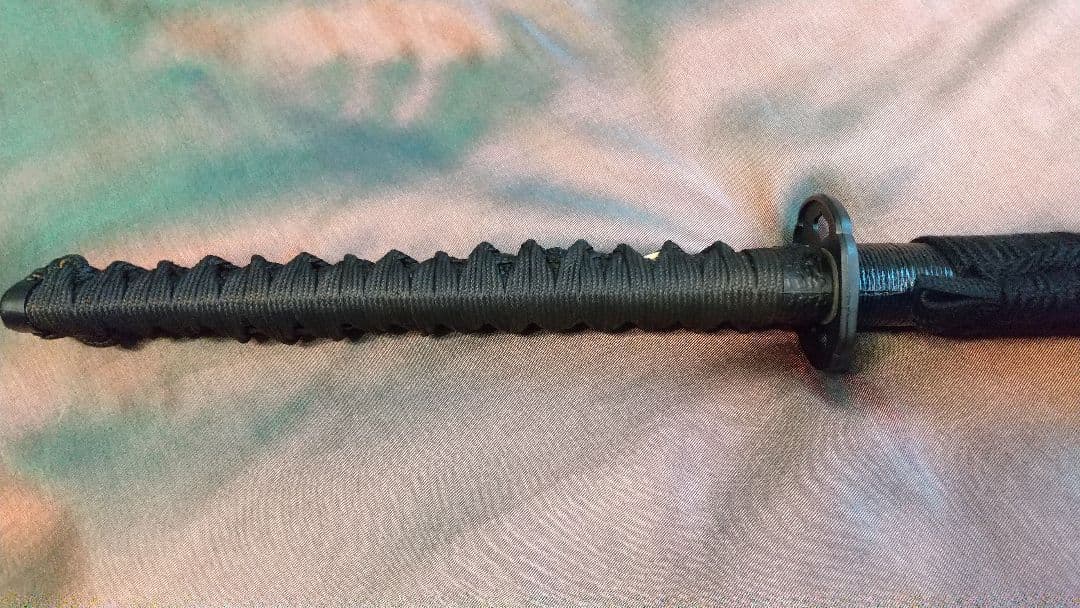 【直刃紋様】模造刀 小鍔 刀剣 大刀 模擬刀 拵え刀 katana sword