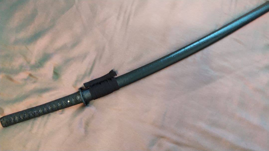 【直刃紋様】模造刀 小鍔 刀剣 大刀 模擬刀 拵え刀 katana sword
