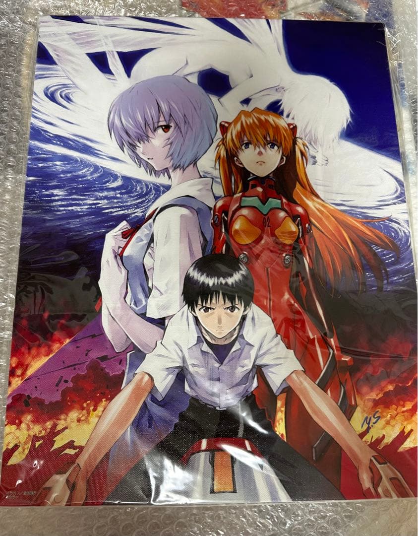 貞本義行「新世紀エヴァンゲリオン」F6キャンバスアート