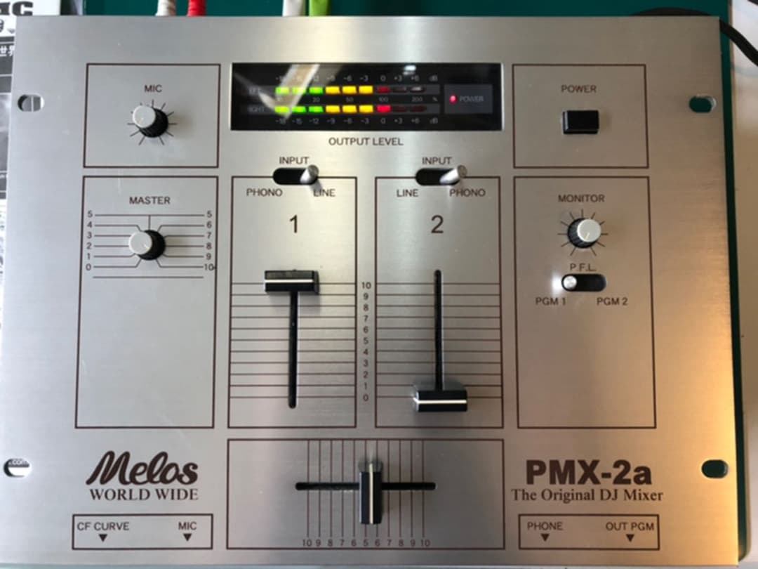 Melos DMC メロス　PMX-2a DJミキサー