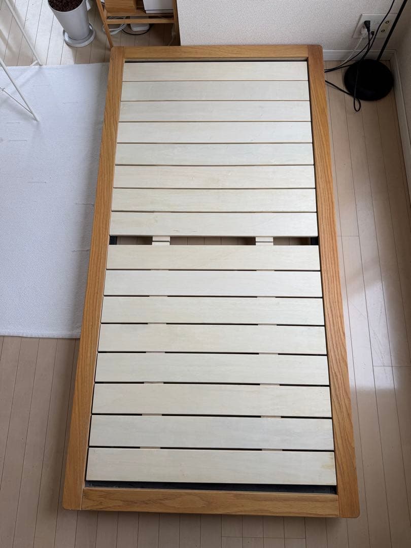 無印良品　ベッドフレーム　シングル