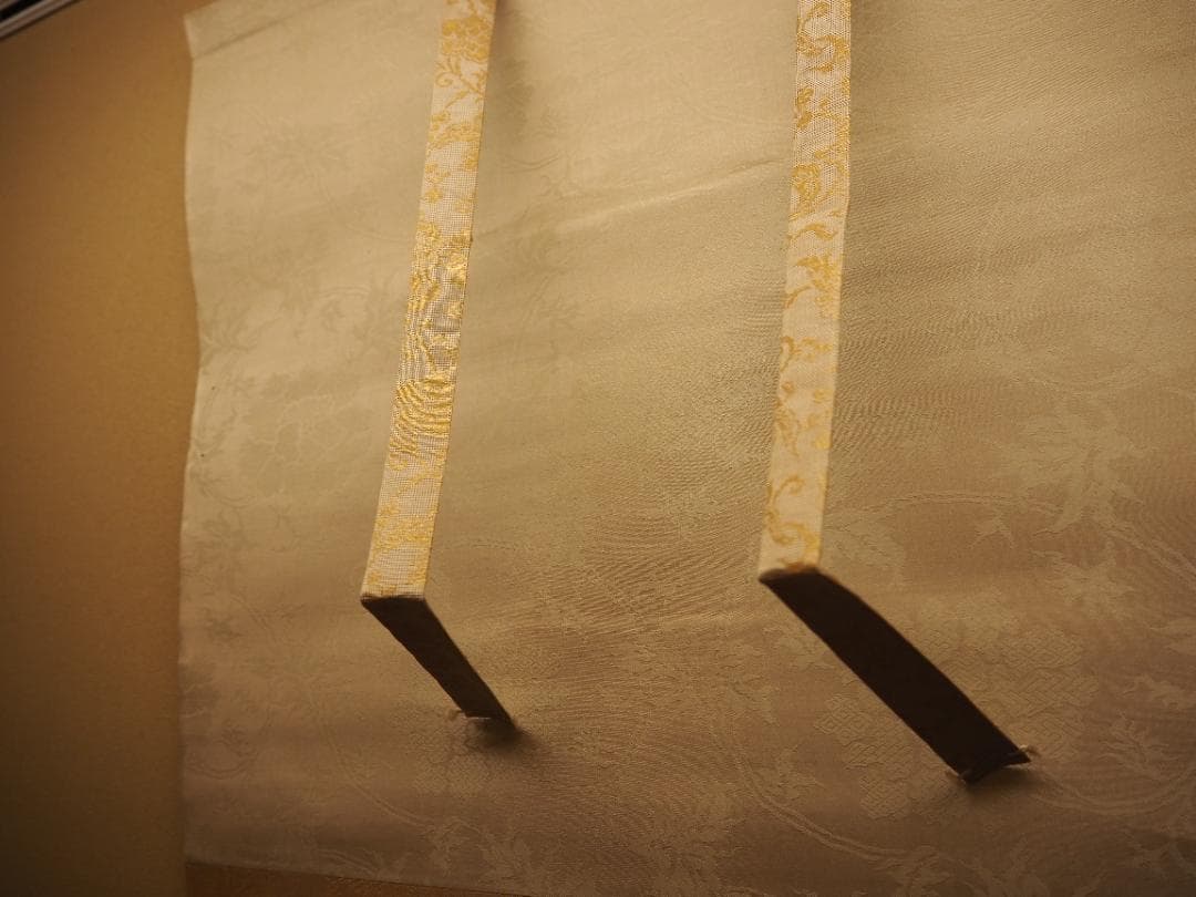 松村呉春自筆『山端月之図』掛軸