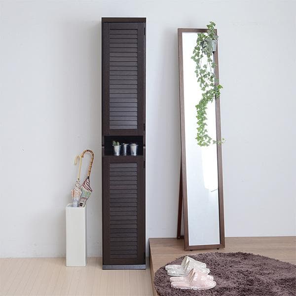 31.5㎝幅 開店記念セール！！ シューズボックス ルーバー扉付き