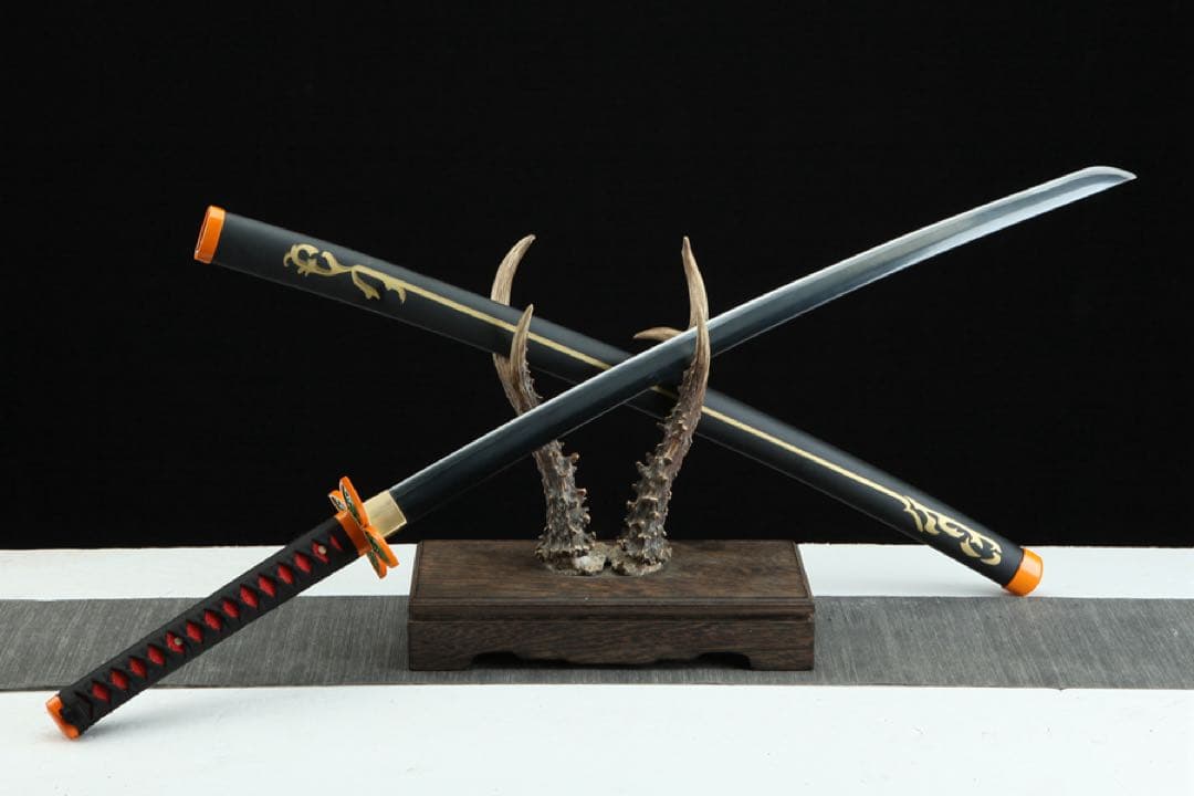 鬼滅の刃-蝶の刃 模造刀 居合刀 武士道 ロールプレイ 手鍛造打 cosplay