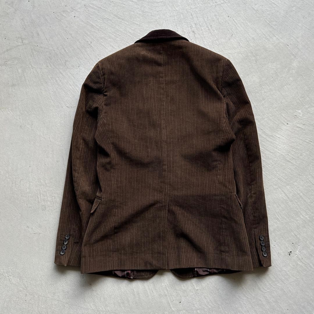 90s d&g dolce&gabbana コーデュロイ ジャケット 茶
