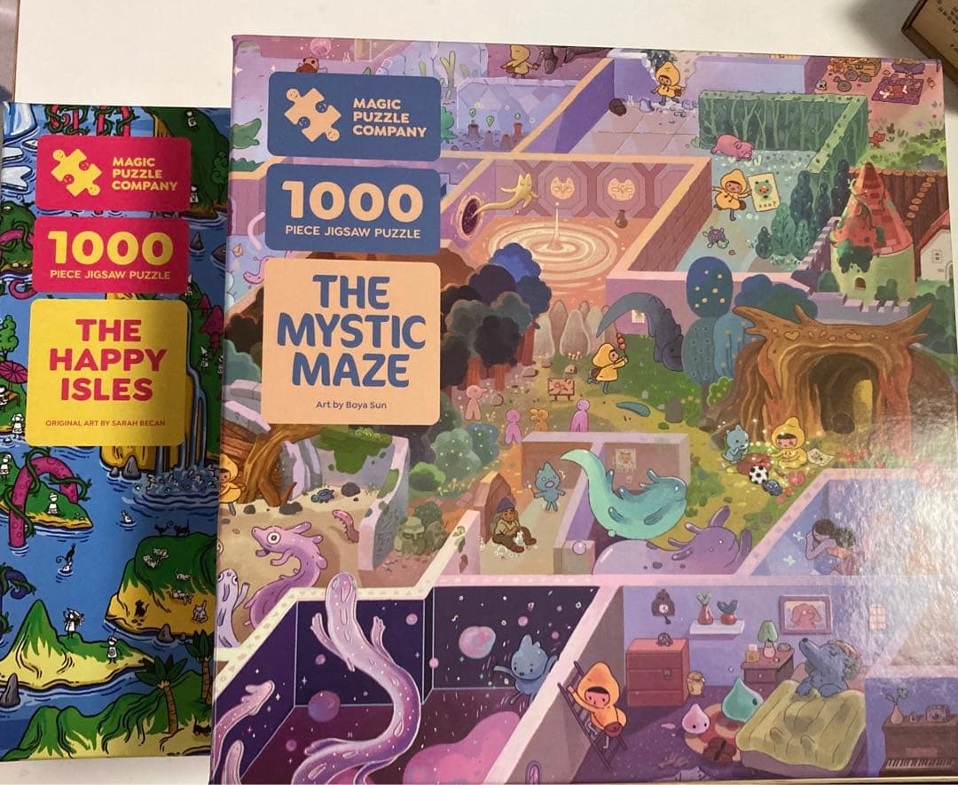 マジックパズルカンパニー　1000ピースパズル　2個セット