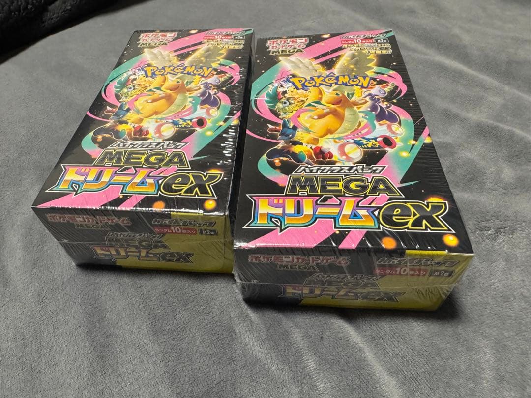 ポケモンカード MEGAドリームex 2BOX シュリンク付