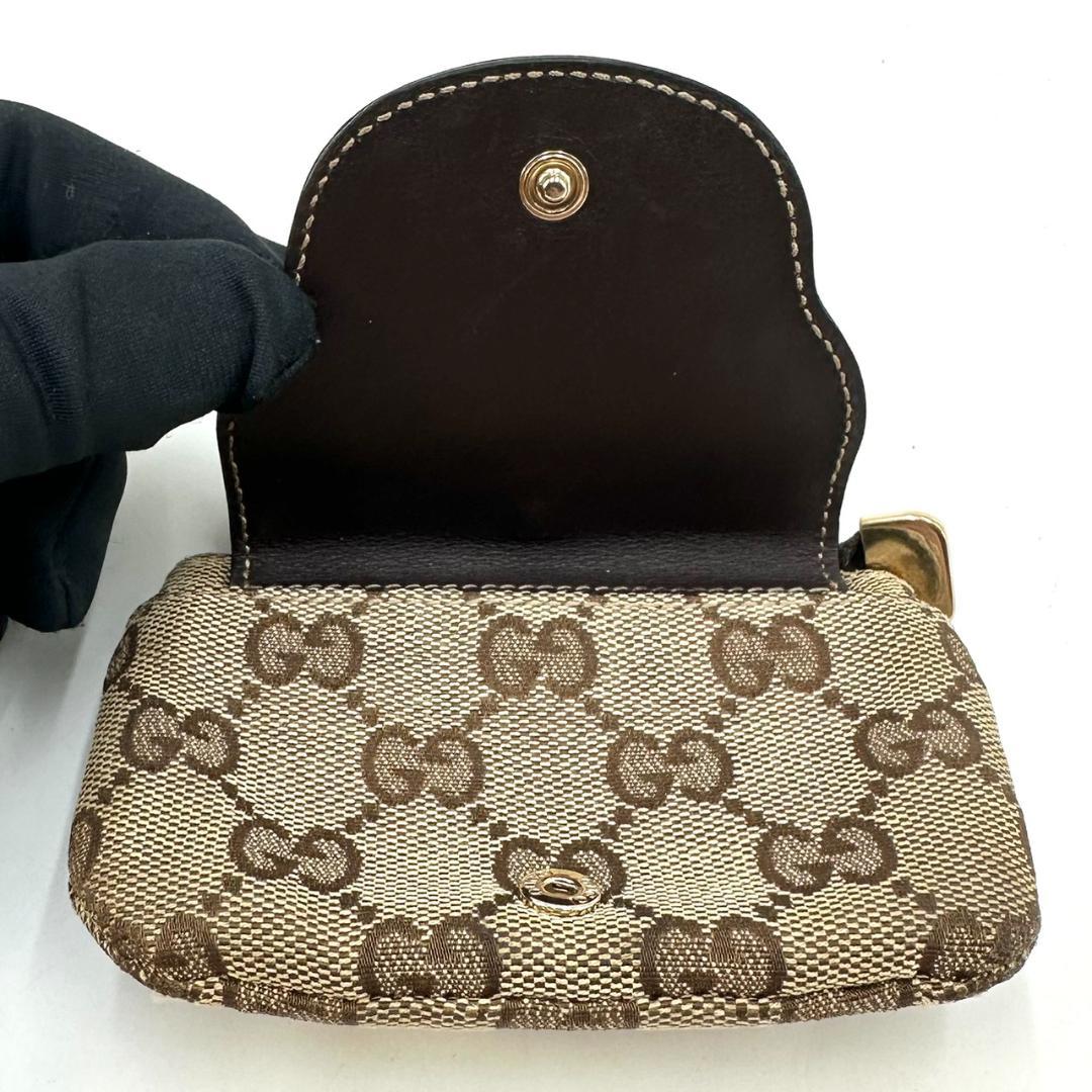 GUCCI グッチ GGキャンバス グッチョリ パグ ケース マルチケース