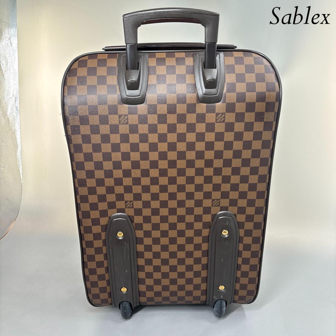 超極美品 ルイヴィトン■ダミエ ペガス55 N23294 レザー キャリーバッグ