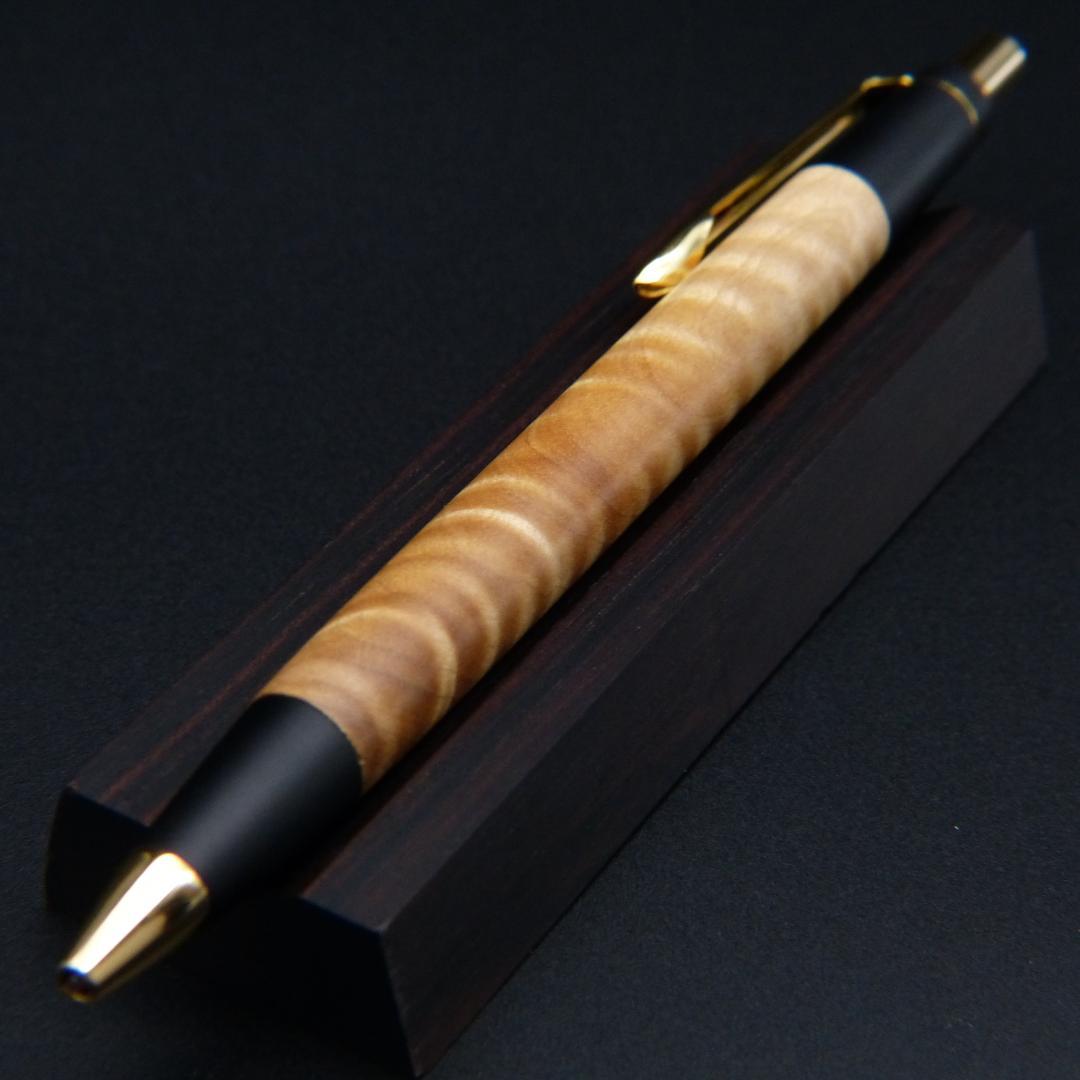 EDWIN　クラフトエー本カリン瘤消しゴム　野原MP　旧型　栃縮杢