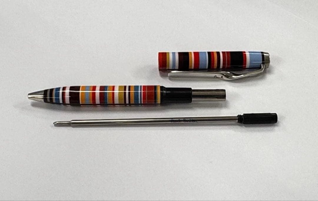 【希少・美品】 ポールスミス マルチストライプ ボールペン by クロス