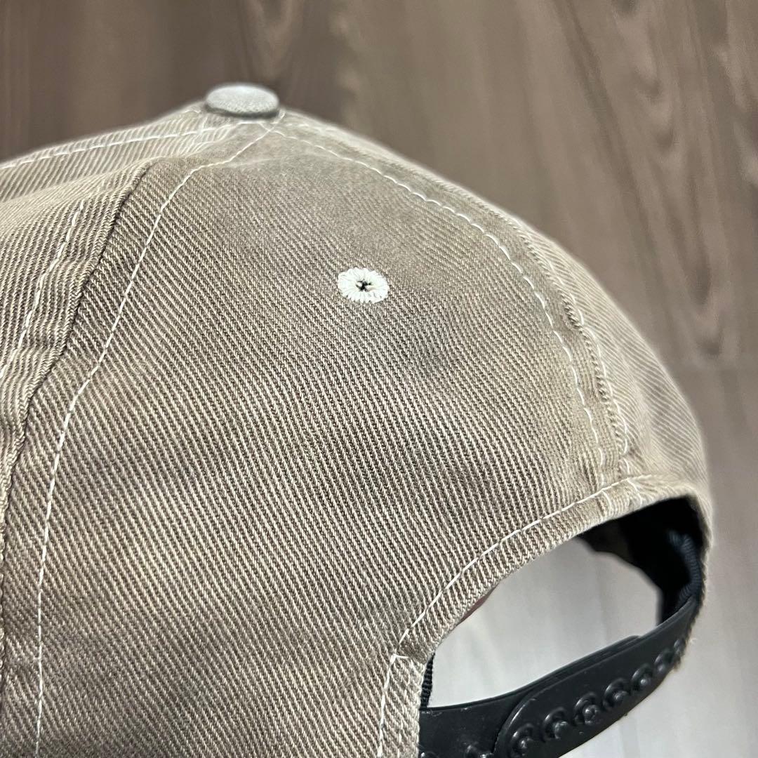 old stussy キャップ ロゴ 白タグ 90s USA製 フェード