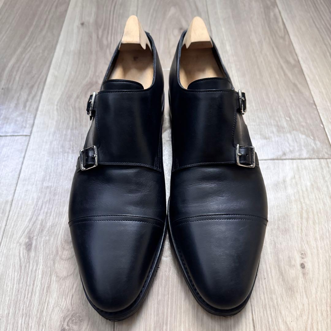 ジョンロブ ウィリアム ダブルモンクストラップEU 9 サイズ