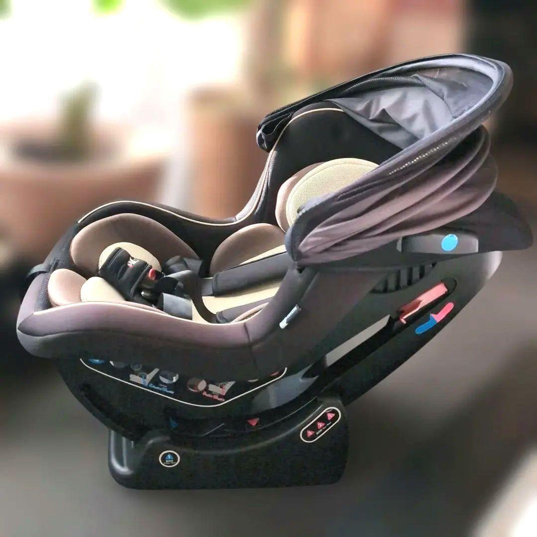 【美品】マムズキャリーレジェプレミアム　B-234　新生児　ブラック×ブラウン