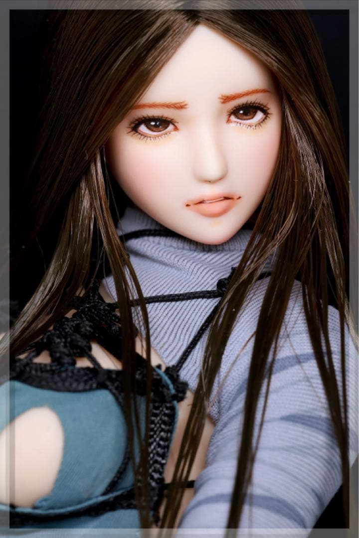 ♪♪ 1/6 　ドール カスタムドールヘッド　零璃　(れいり)　♪♪