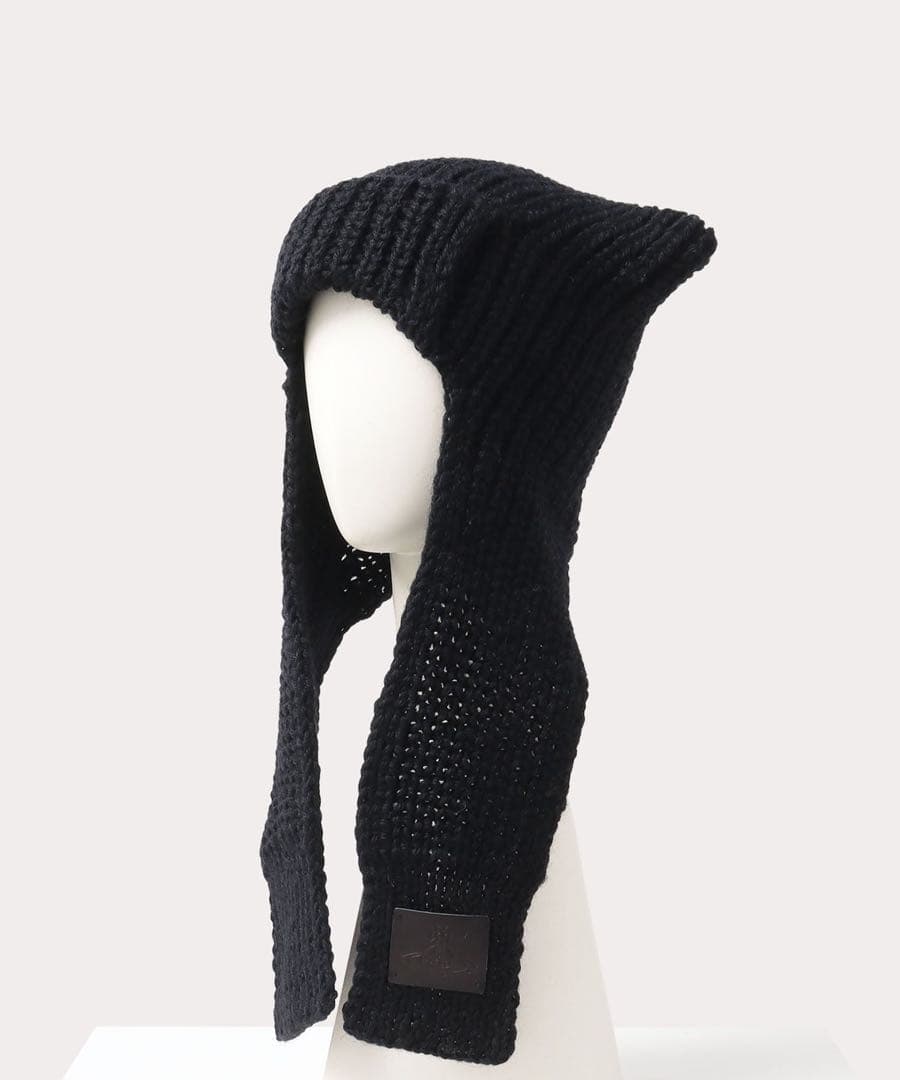 Vivienne Westwood 猫耳ニット帽（黒）値下げ◯