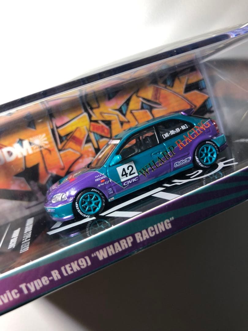 カル　ノーグッドレーシングワープレーシングセットEK9 inno64