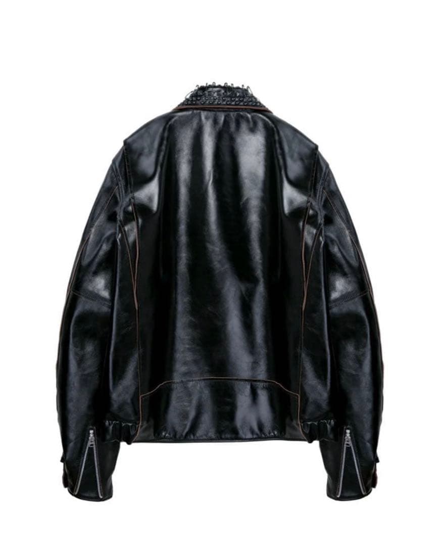 サイズ　2 Sacai Studded Leather Jacket
