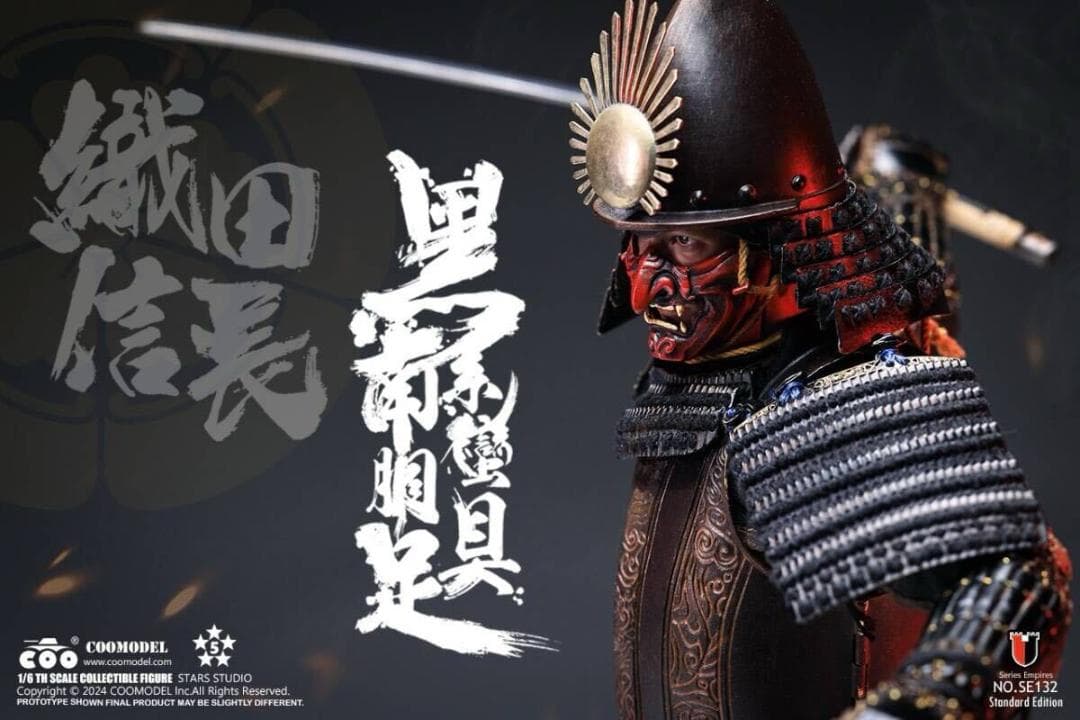 COOMODEL 1/6 黑系南蛮胴具足 織田信長 純銅.Ver SE133