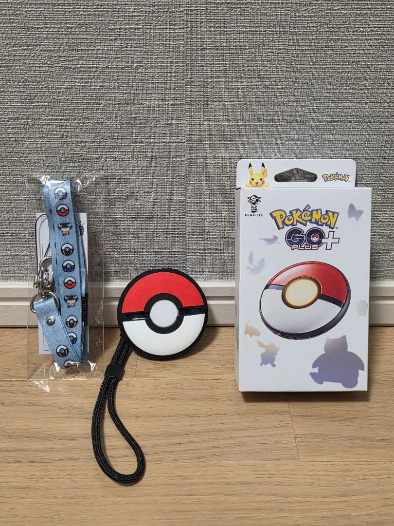 ポケモンGO + Plus ストラップ、シリコンカバー付き