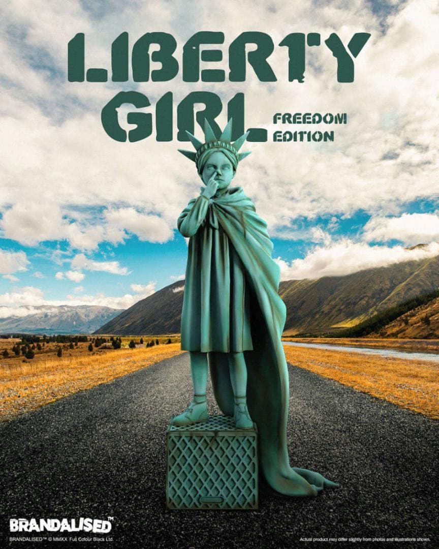 その他 Mighty Jaxx BANKSY LIBERTY GIRL