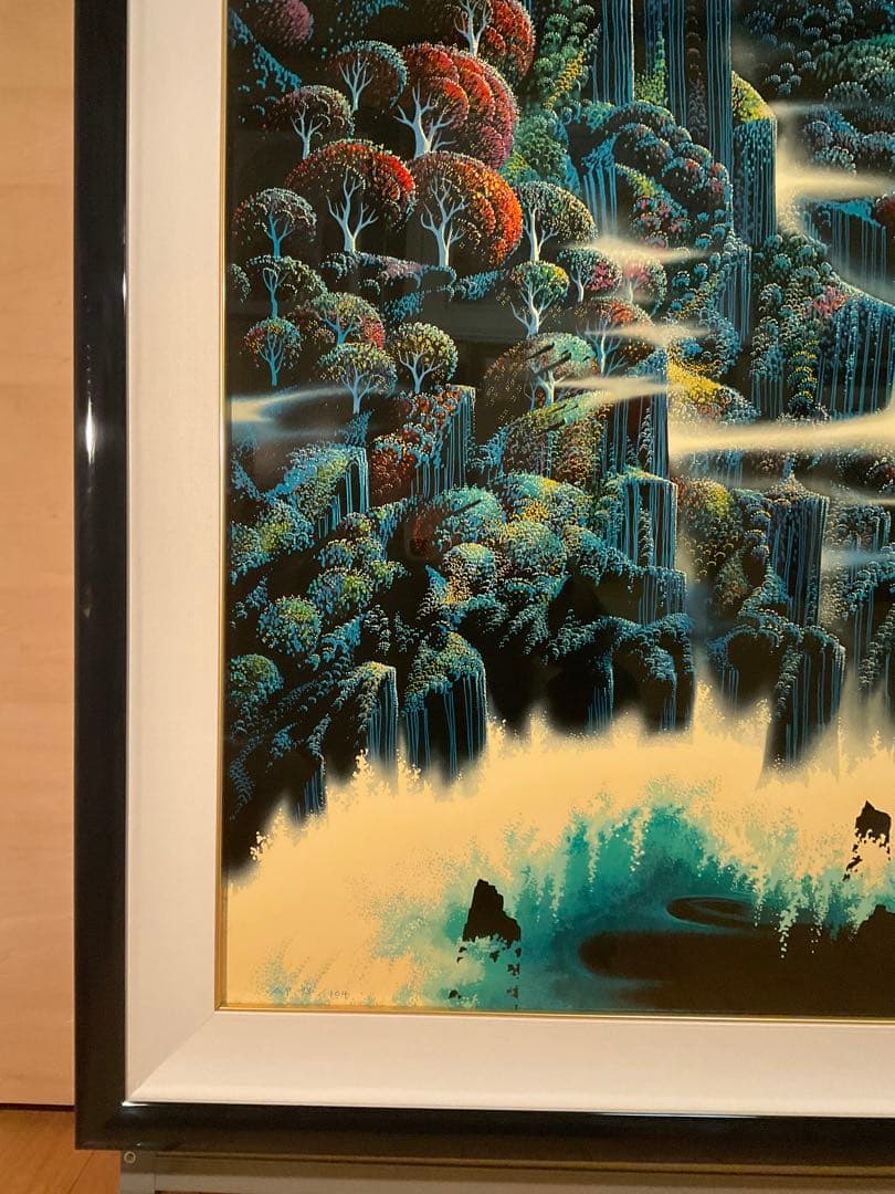 アイベンロール「オーシャンクリフⅡ」シルクスクリーン　直筆サイン・エディション有