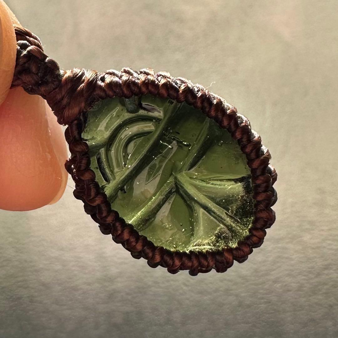 モルダバイト、スカベラ、カーピング【鑑別書付き】