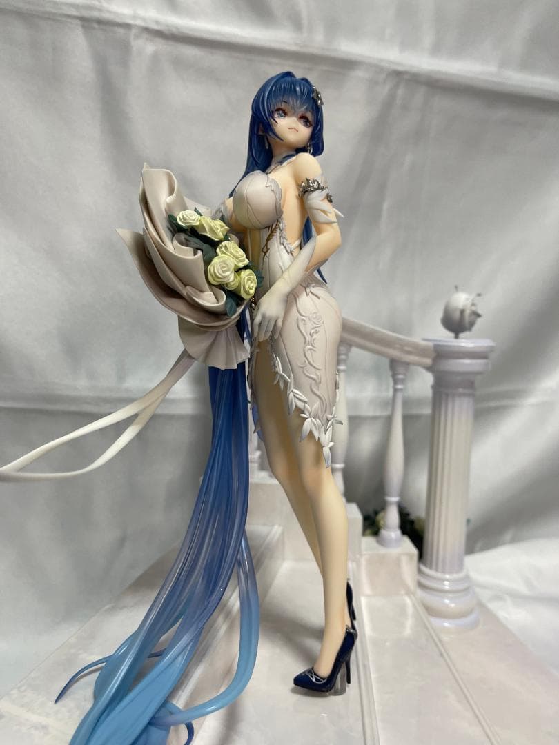 【ほぼ新品】アズールレーン ニュージャージー スノーブライドラブ フィギュア