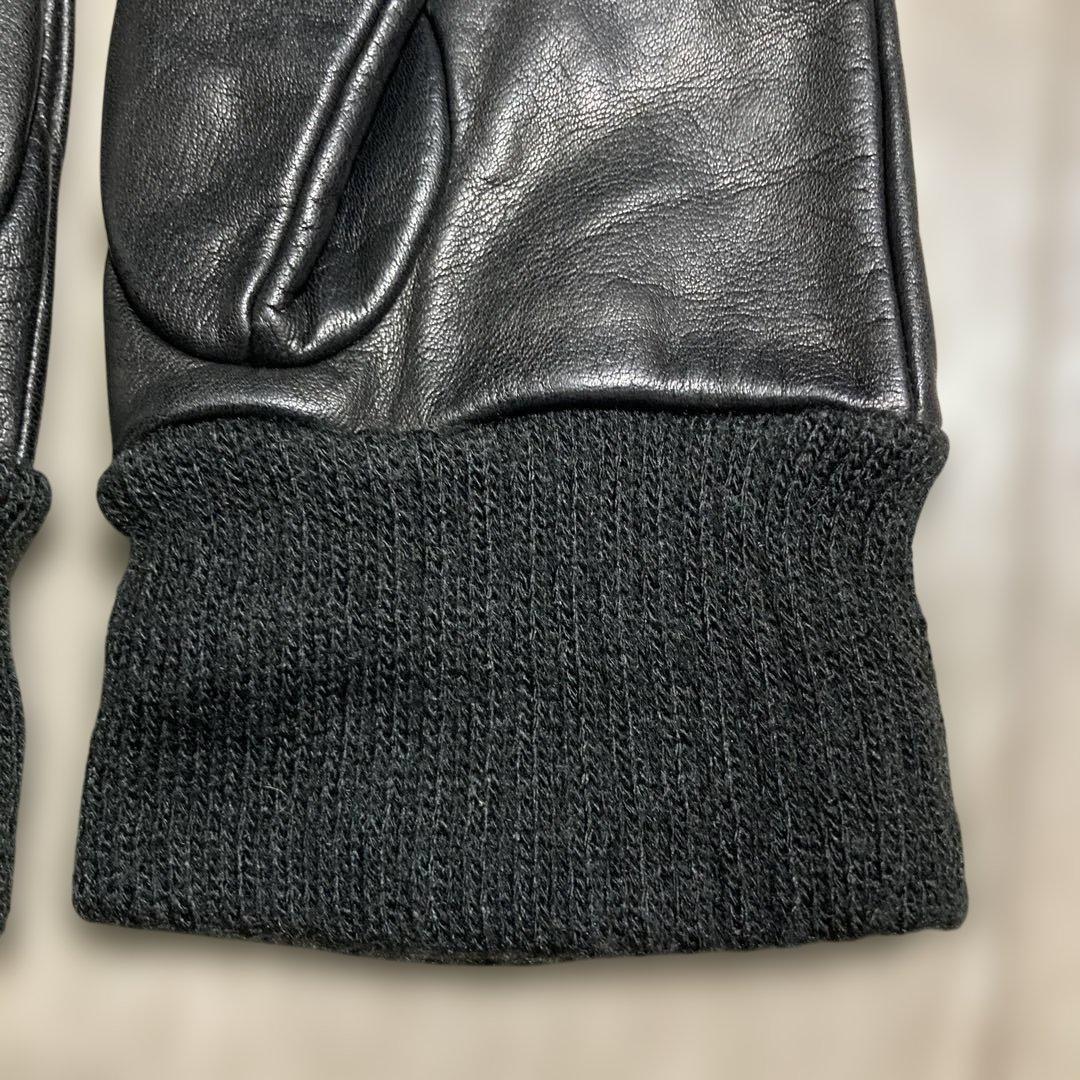 ヒステリックグラマー レザーグローブ　スタッズ　黒