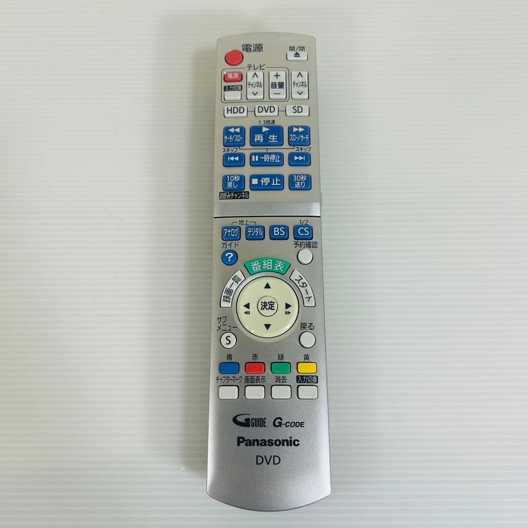 【メンテ済み】Panasonic DMR-XP25V リモコン付属品セット