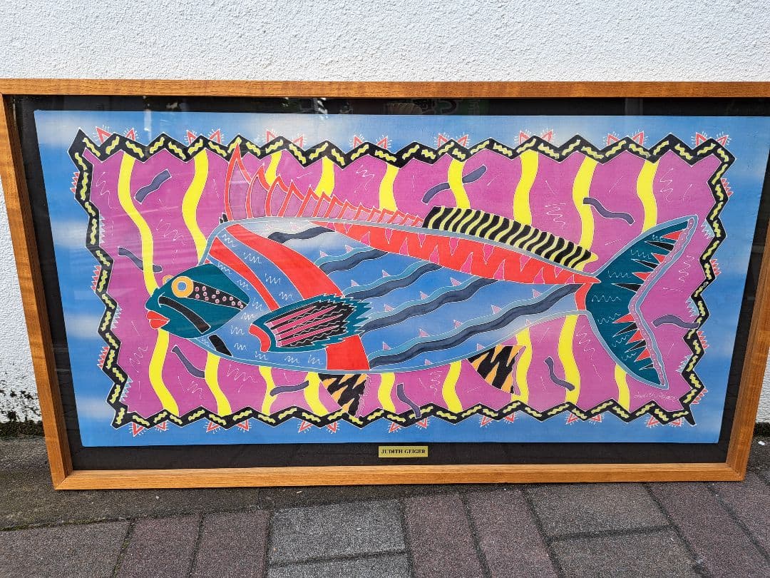 ジュディス ガイガー JUDITH  「Coris Fish」大作