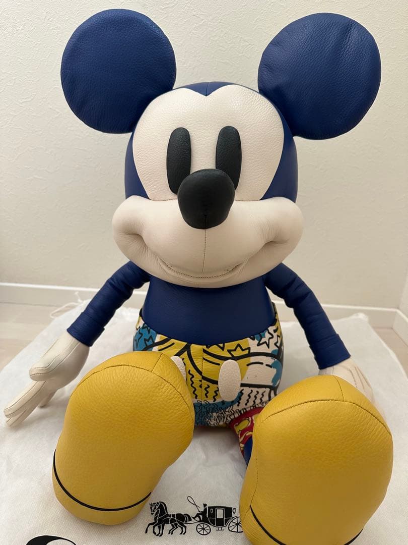 ディズニーコーチコラボミッキーマウス×キースヘリングドールC7118新品