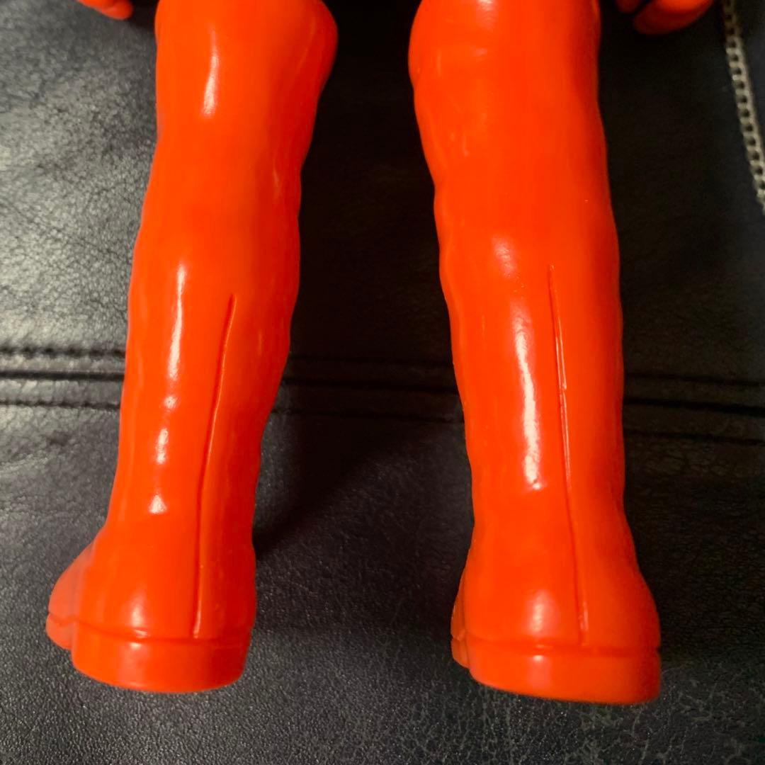 当時物 美品 ソフビ アクマイザー3 ガブラ スタンダードサイズ 武器、袋付き