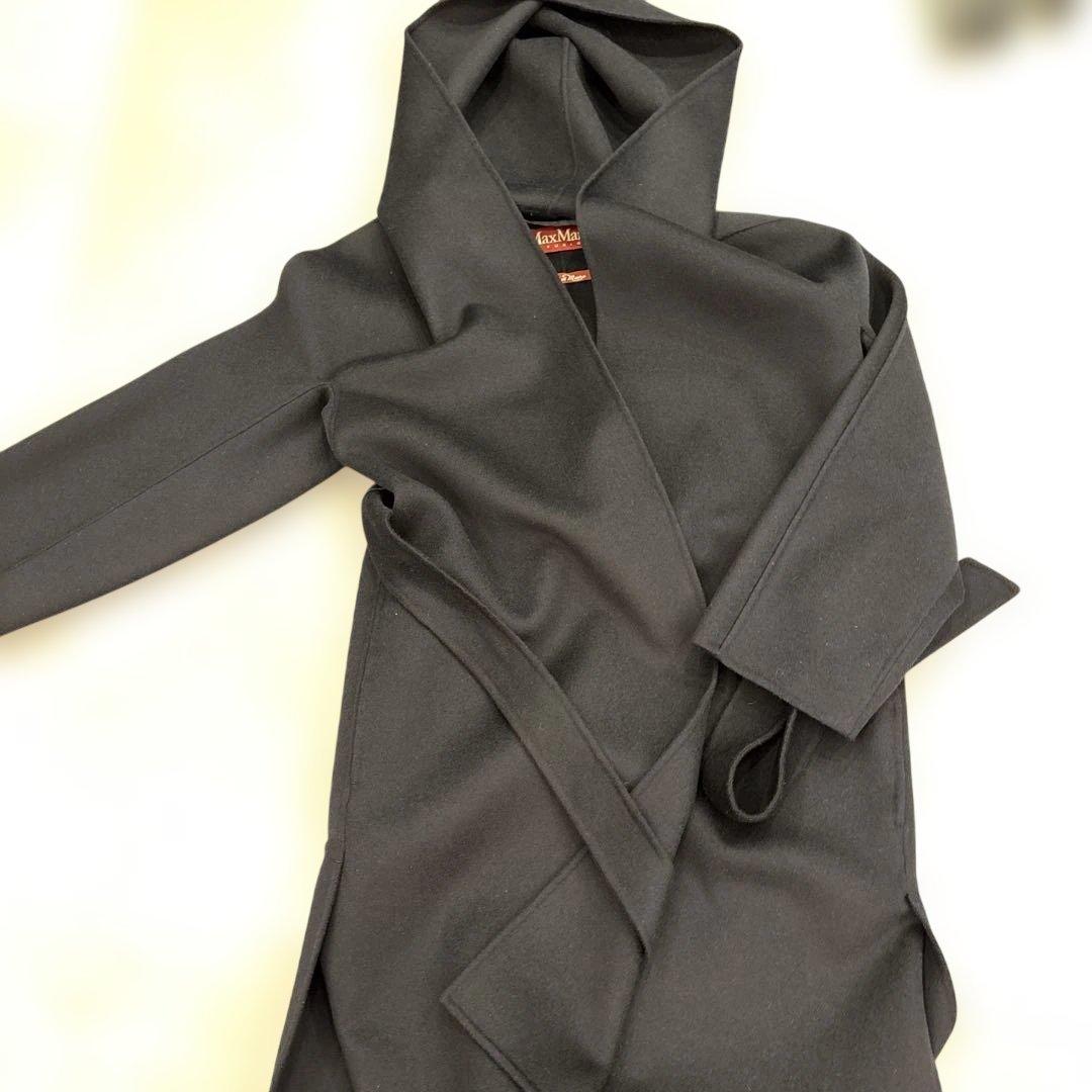 【MaxMara 】紺ロングコート
