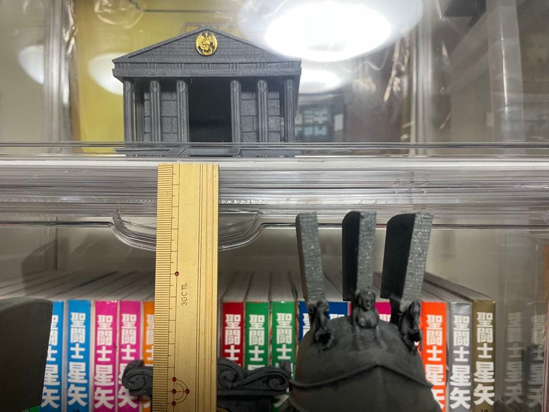 聖闘士星矢 アテナ像胸像 火時計 台座付き 海外製 聖闘士聖衣神話EX