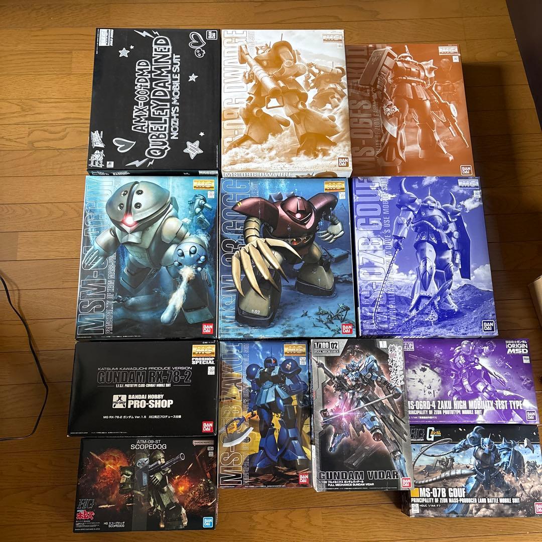 MG 未組み立て　ガンプラ　12点セット　まとめ売り