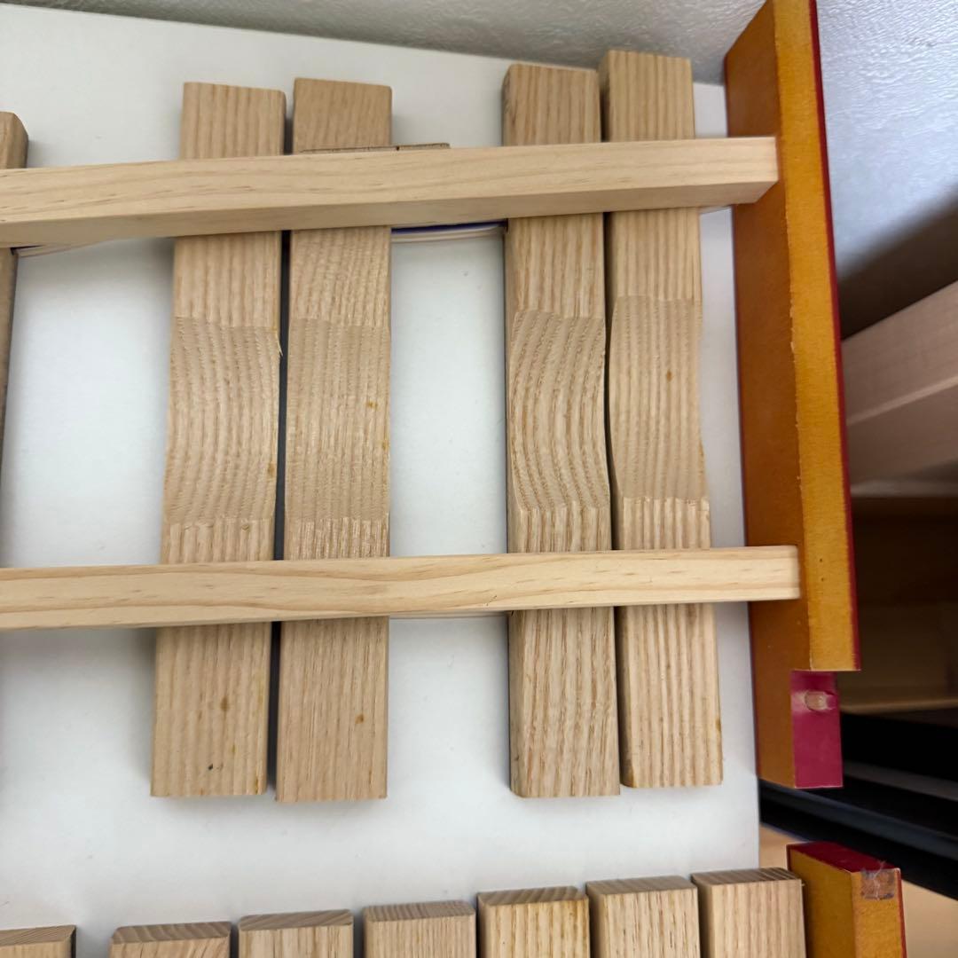 木琴 ゼンオン 紐交換済み 全音楽譜出版社 30音 半音 赤いキャリーバッグ付き