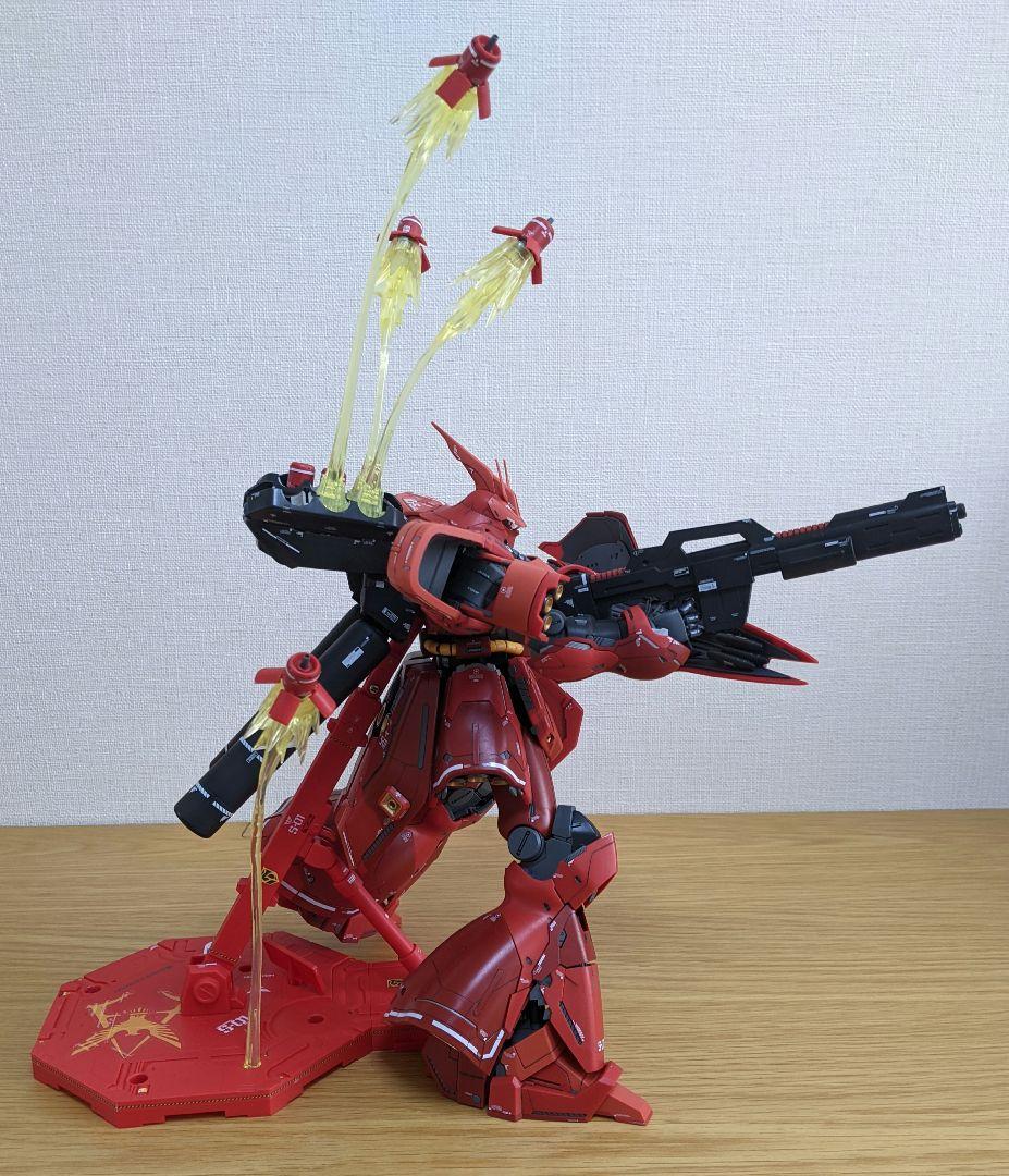 「アクシズ、行け！忌まわしい記憶と共に！」ガンプラ完成品MGサザビーver.ka