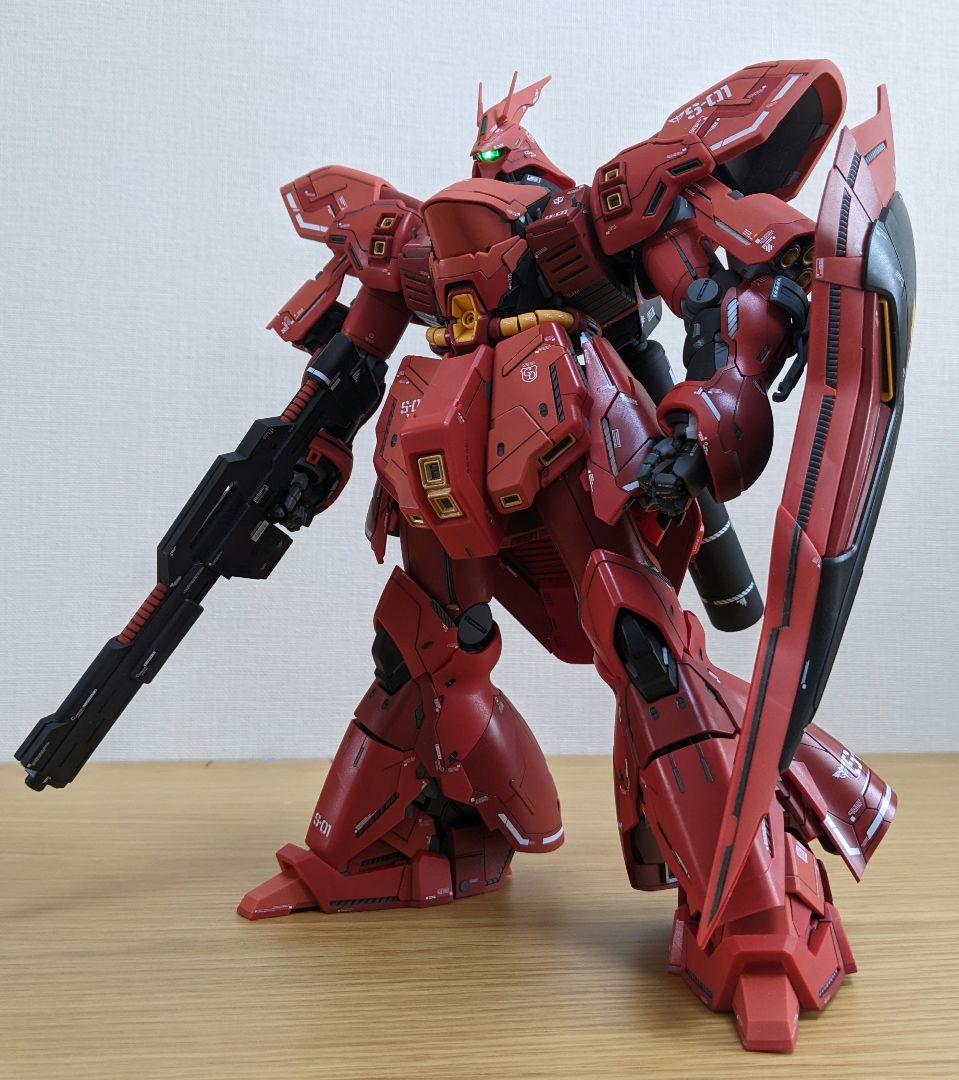 「アクシズ、行け！忌まわしい記憶と共に！」ガンプラ完成品MGサザビーver.ka