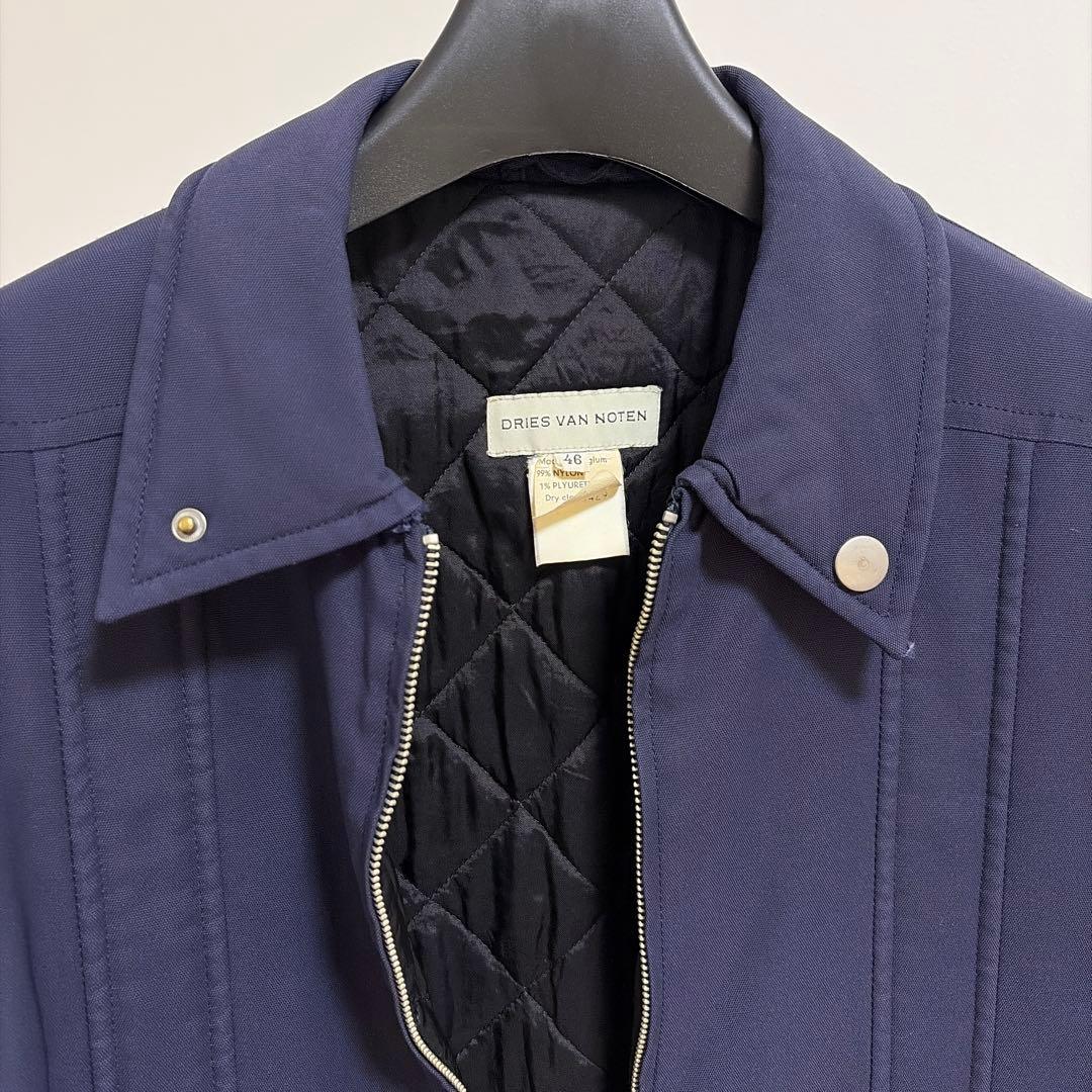 ドリスヴァンノッテン　ブルゾン　ネイビー