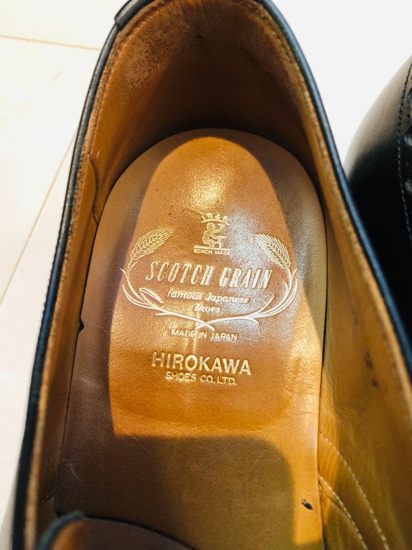 ★美品★定価30,000円！スコッチグレイン セミブローグ 27EEE